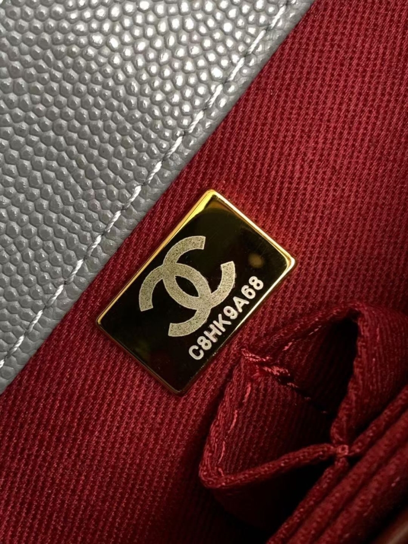 Ch**el top handle bags